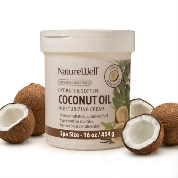 Nature Well Coconut Oil Moisturizing Cream Face & Body